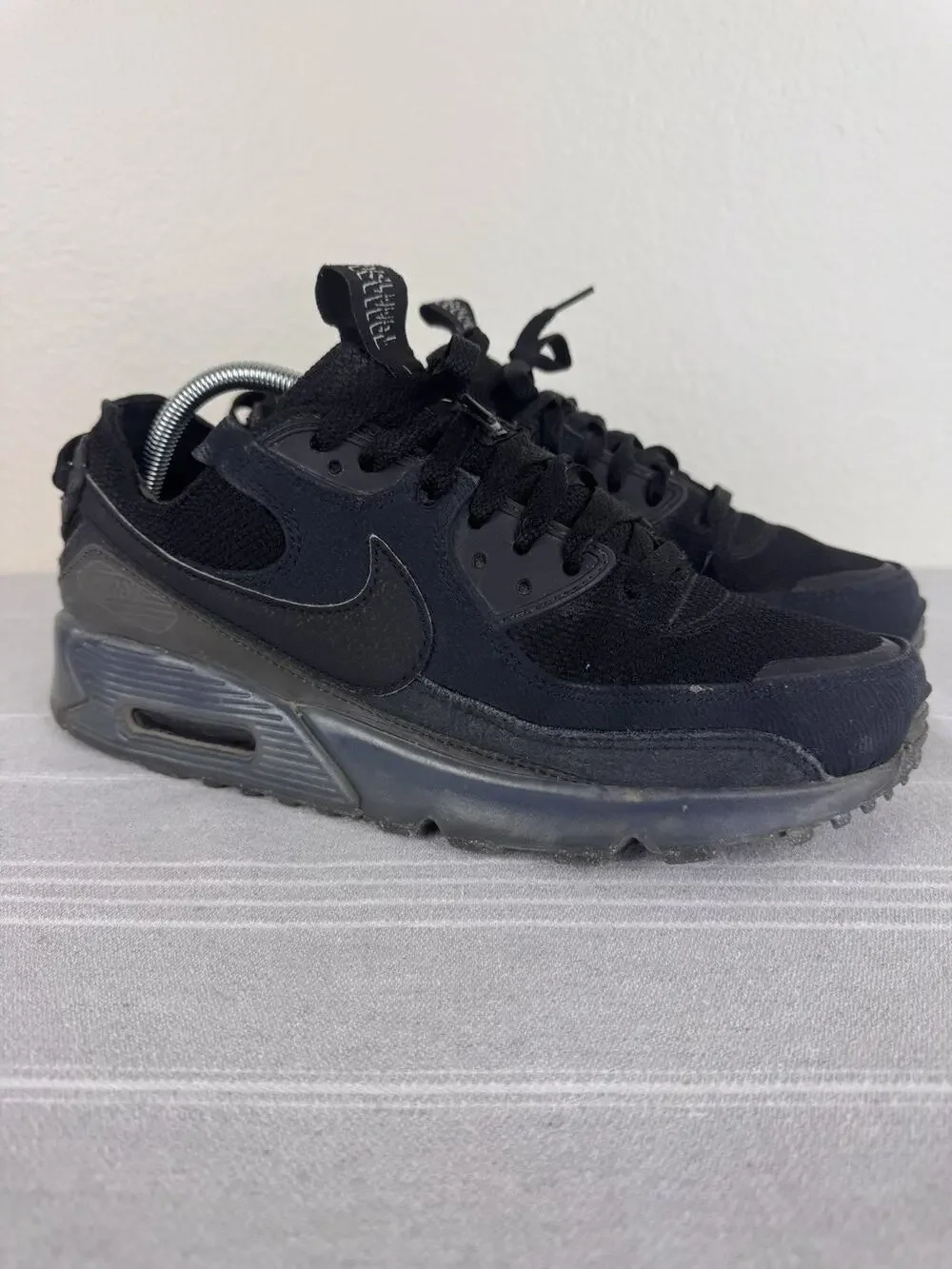 Men’s Nike Air Max Terrascape 90 Athletic Sneakers DQ3987-002 Triple Black 10